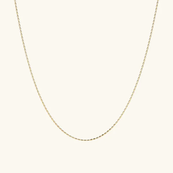 Necklaces<Mejuri Barrel Link Chain Necklace