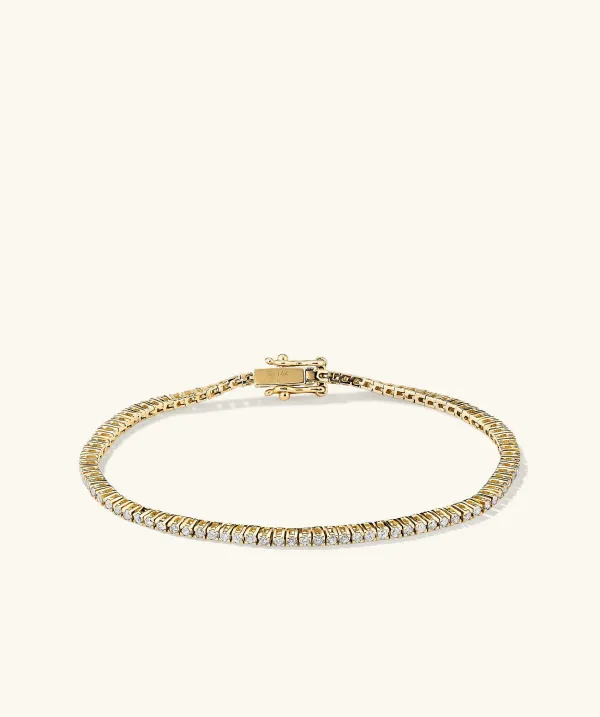 Bracelets<Mejuri Diamond Tennis Bracelet 1.3Mm