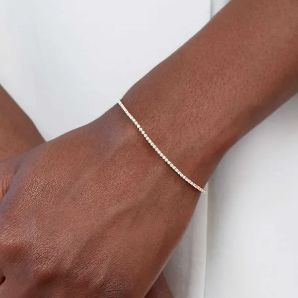 Bracelets<Mejuri Diamond Tennis Bracelet 1.3Mm