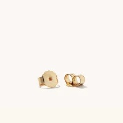 Earrings<Mejuri Mini Pearl Topaz Climber Studs