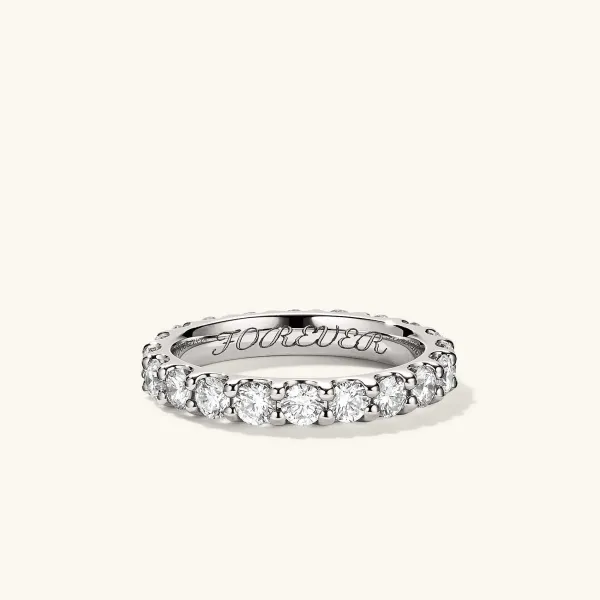 Rings<Mejuri 3Mm Bold Diamond Eternity Band