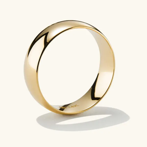 Rings<Mejuri 6Mm Curve Band