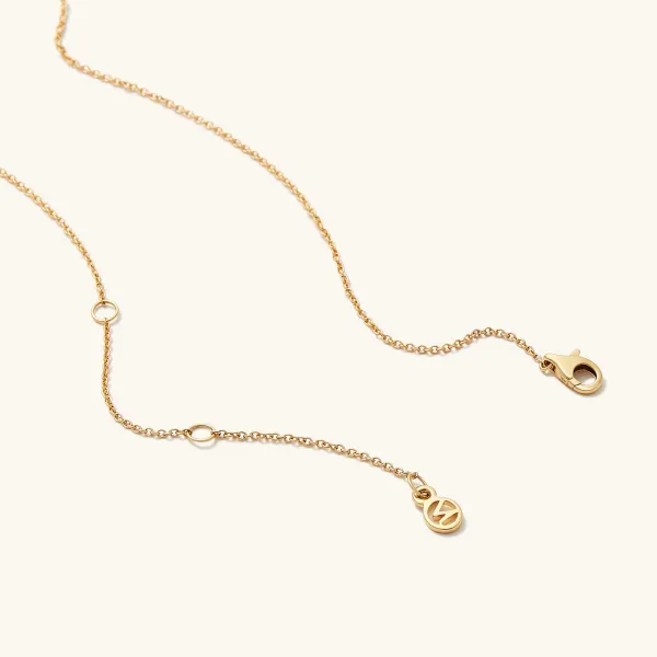 Necklaces<Mejuri Pav Diamond Linked Necklace