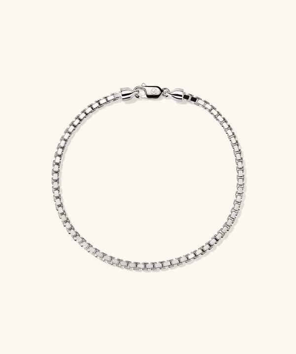 Bracelets<Mejuri Square Box Chain Bracelet