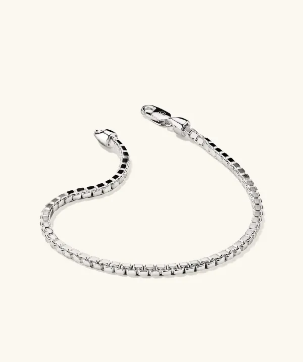 Bracelets<Mejuri Square Box Chain Bracelet