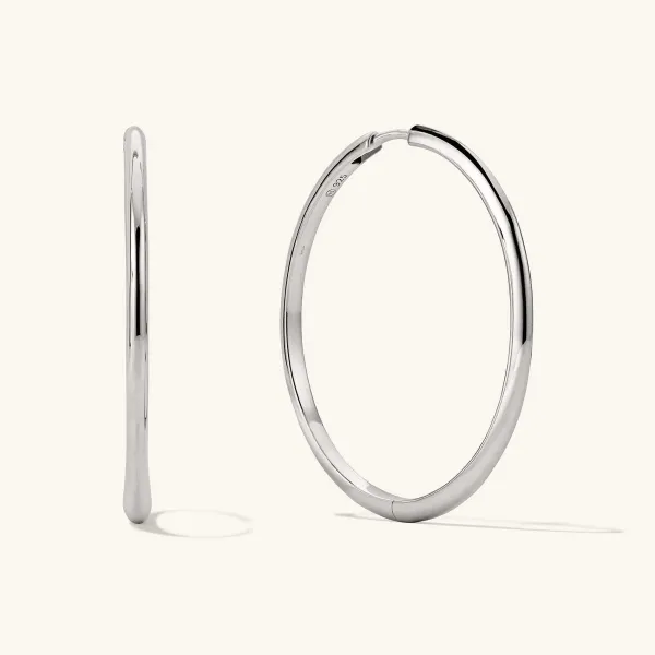 Earrings<Mejuri Tube Oversized Hoops