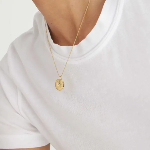 Necklaces<Mejuri Zodiac Pendant Necklace