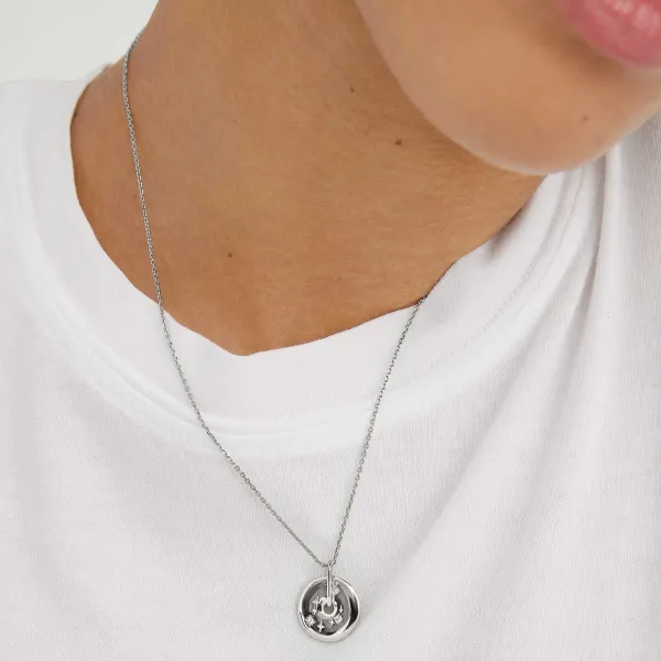 Necklaces<Mejuri Zodiac Pendant Necklace Silver