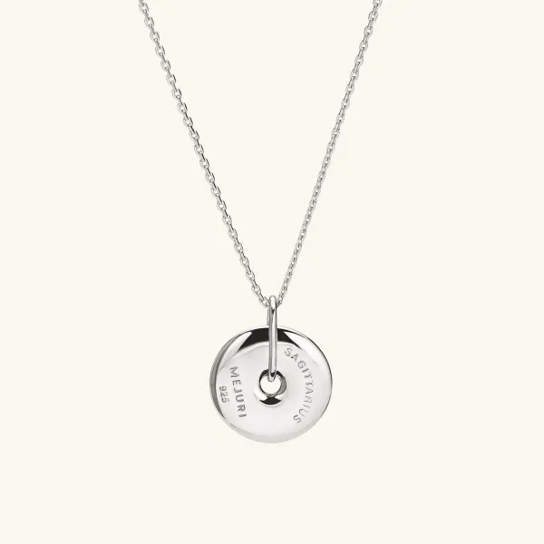 Necklaces<Mejuri Zodiac Pendant Necklace Silver